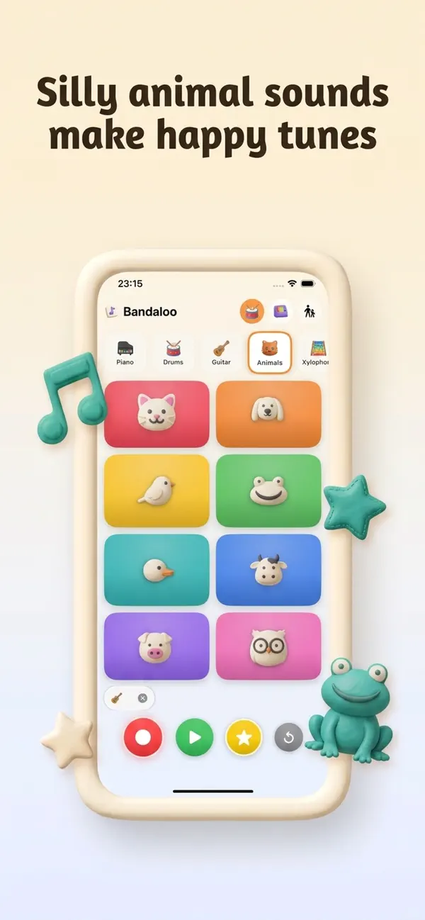 Bandaloo animal sound pads